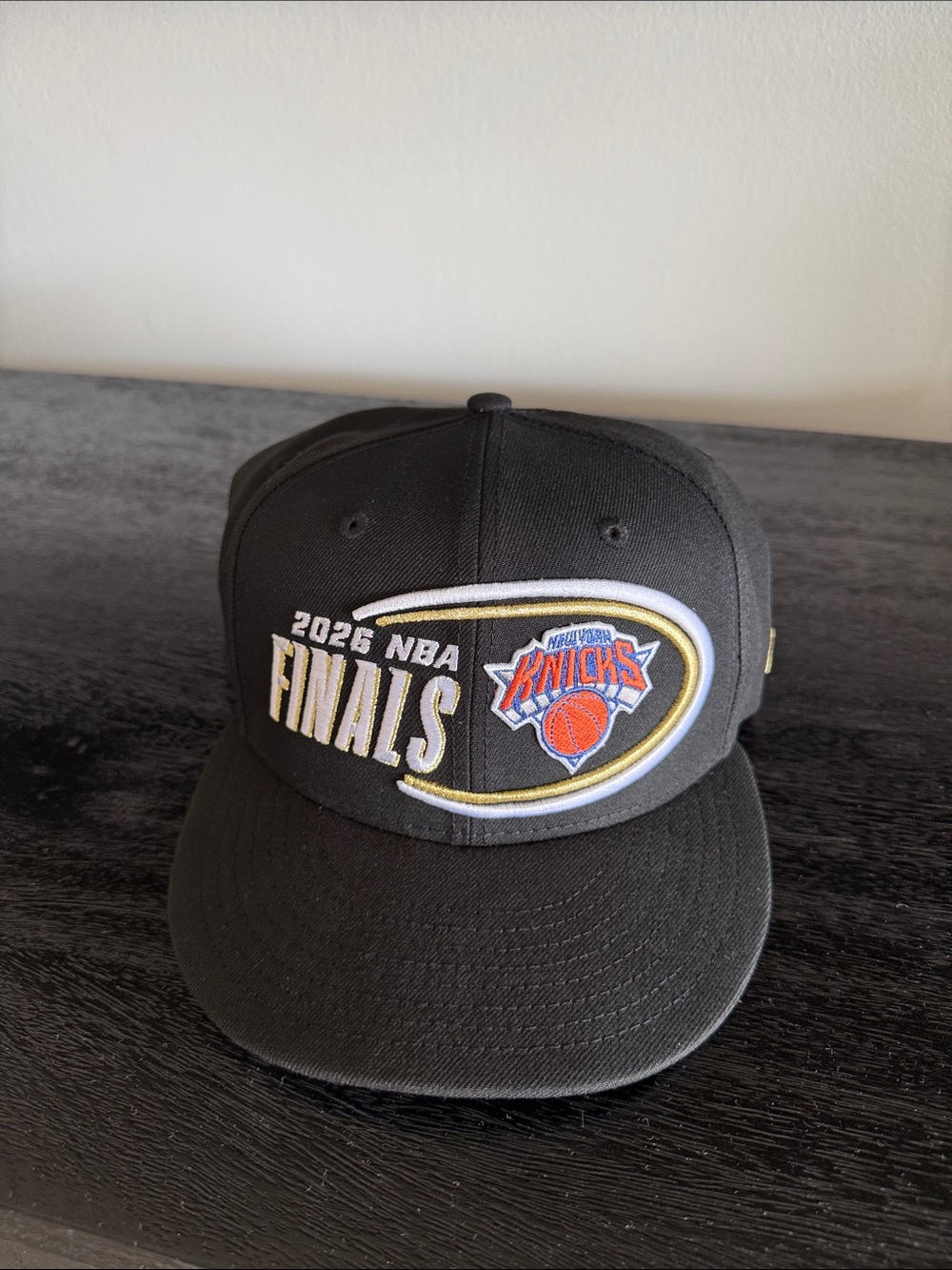 New Era Black Knicks 2026 NBA Finals Snapback